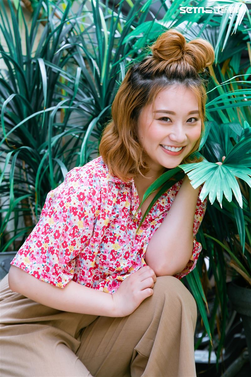 焦凡凡三立新聞網專訪。（圖／記者楊澍攝影）