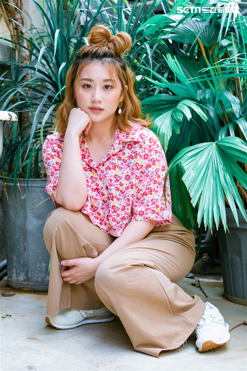 焦凡凡三立新聞網專訪。（圖／記者楊澍攝影）