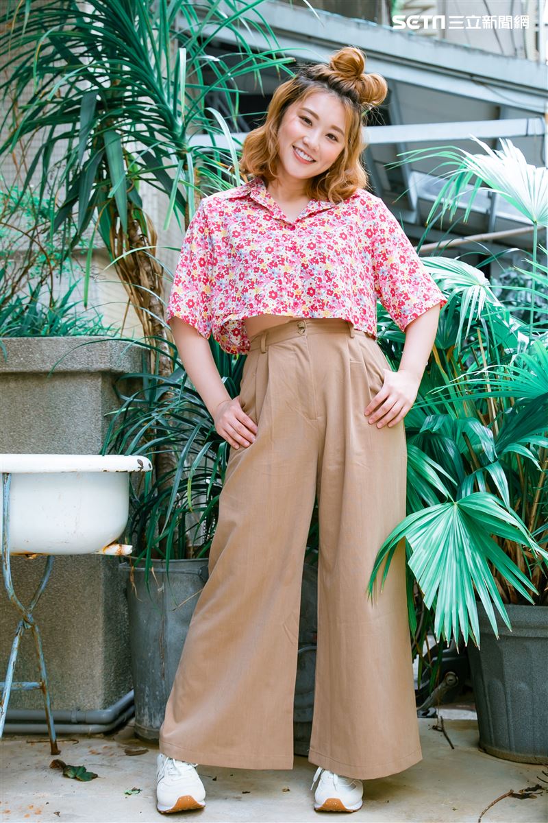 焦凡凡三立新聞網專訪。（圖／記者楊澍攝影）