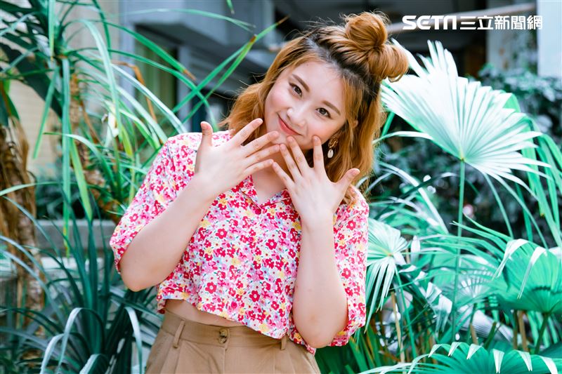 焦凡凡三立新聞網專訪。（圖／記者楊澍攝影）