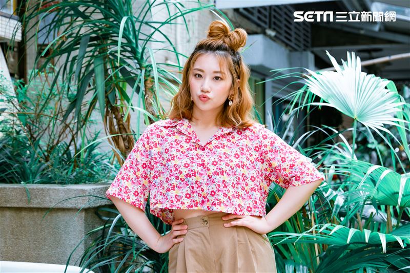 焦凡凡三立新聞網專訪。（圖／記者楊澍攝影）