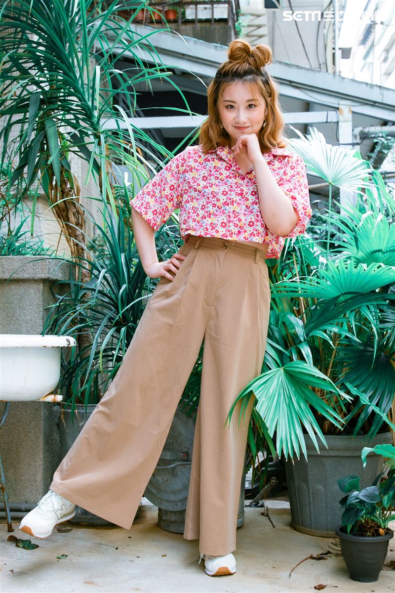 焦凡凡三立新聞網專訪。（圖／記者楊澍攝影）