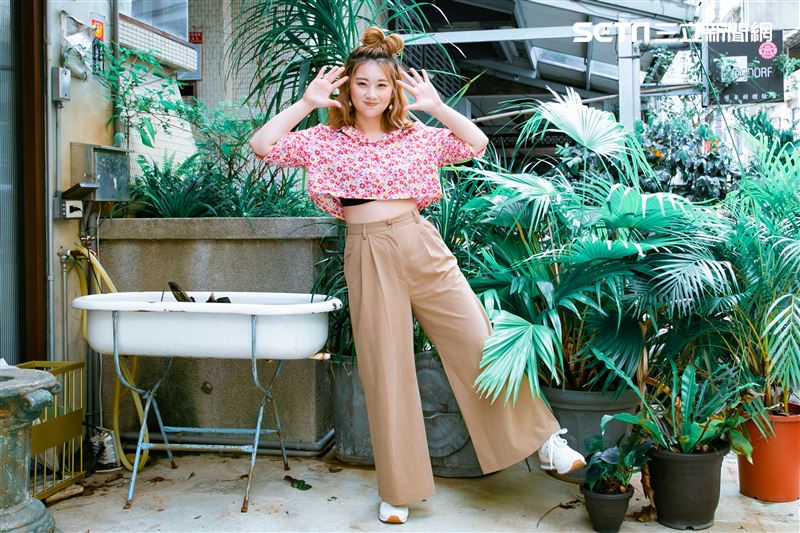 焦凡凡三立新聞網專訪。（圖／記者楊澍攝影）