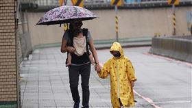 東北風影響　北部、東半部濕涼（1）中央氣象局表示，17日東北風影響，上半天迎風面的北部及東半部仍容易下雨，整天偏涼，氣溫介於攝氏20至25度。中央社記者鄭傑文攝　110年10月17日