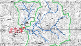 雪羊提醒，所在地沒下雨，不代表不會漲；連所在地都下雨，還不快跑（圖／翻攝自雪羊視界 Vision of a Snow ram）
