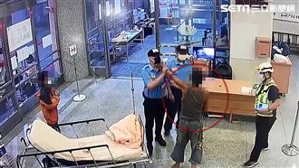 花蓮醫療暴力！醉男掐保全瞬被大外割
