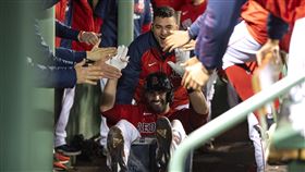 ▲馬丁尼茲（J.D. Martinez）敲出紅襪單場第3轟。（圖／翻攝自紅襪推特）