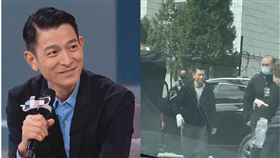 粉絲發現華仔右邊整隻手都被纏了繃帶，擔心是否又受傷。（圖／翻攝自微博）