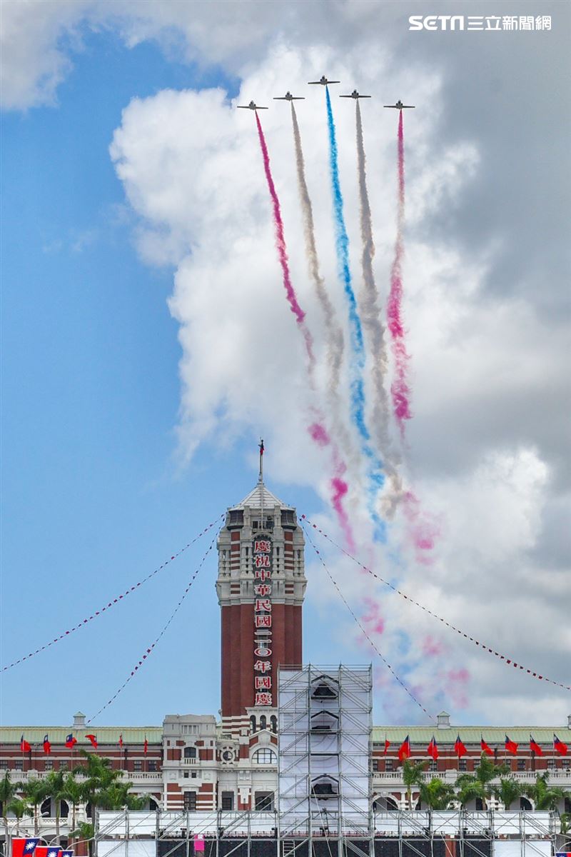 中華民國110年國慶大會。（圖／記者楊澍攝影）