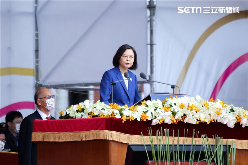 中華民國110年國慶大會。（圖／記者楊澍攝影）