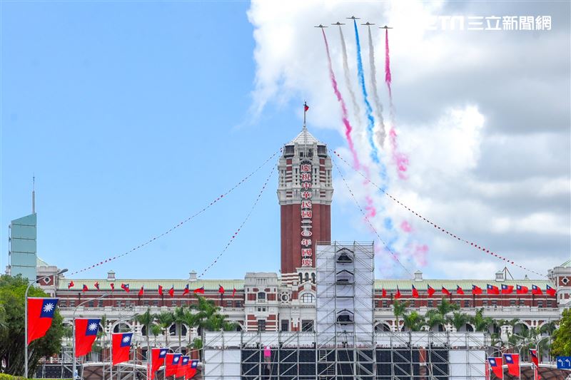 中華民國110年國慶大會。（圖／記者楊澍攝影）