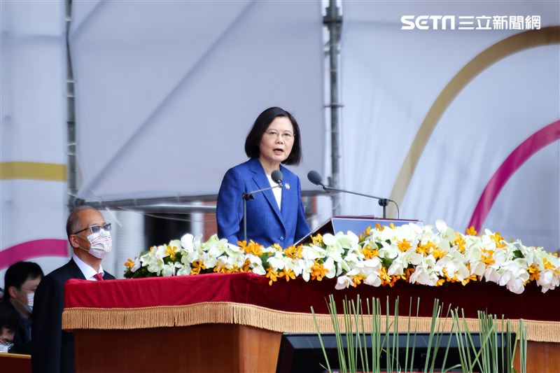 中華民國110年國慶大會。（圖／記者楊澍攝影）