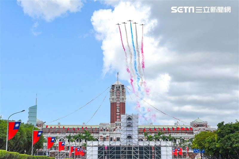中華民國110年國慶大會。（圖／記者楊澍攝影）