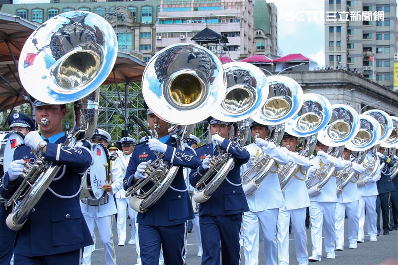 中華民國110年國慶大會。（圖／記者楊澍攝影）