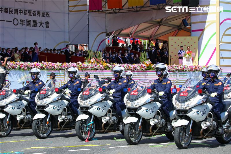 中華民國110年國慶大會。（圖／記者楊澍攝影）