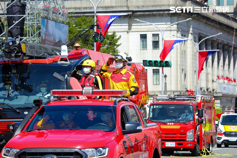 中華民國110年國慶大會。（圖／記者楊澍攝影）