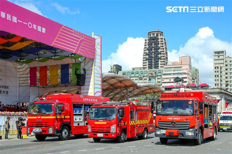中華民國110年國慶大會。（圖／記者楊澍攝影）