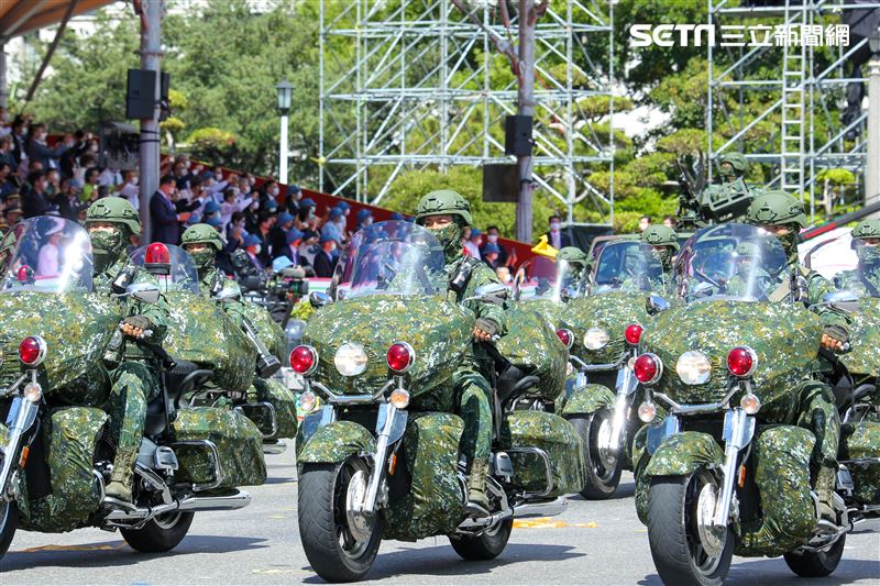 中華民國110年國慶大會。（圖／記者楊澍攝影）