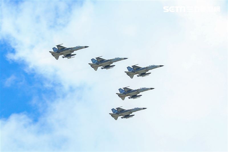 中華民國110年國慶大會。（圖／記者楊澍攝影）