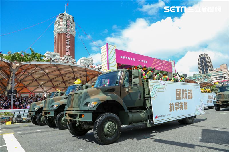中華民國110年國慶大會。（圖／記者楊澍攝影）
