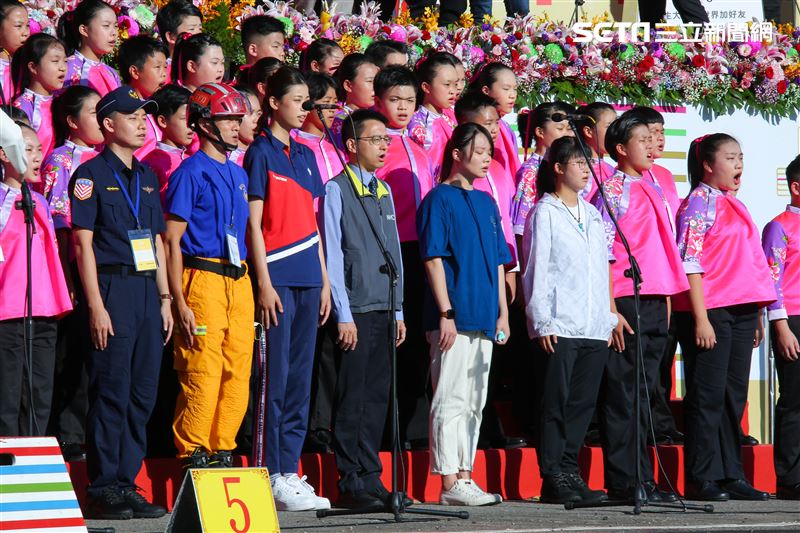 中華民國110年國慶大會。（圖／記者楊澍攝影）