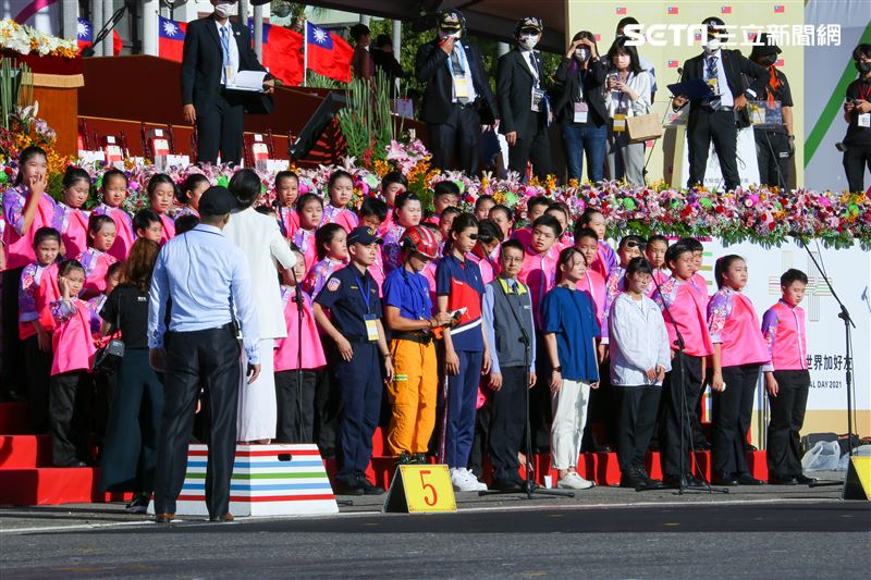 中華民國110年國慶大會。（圖／記者楊澍攝影）