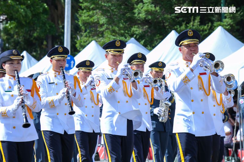中華民國110年國慶大會。（圖／記者楊澍攝影）