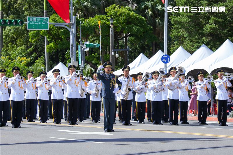 中華民國110年國慶大會。（圖／記者楊澍攝影）