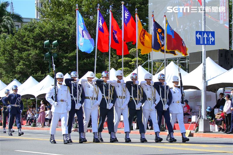 中華民國110年國慶大會。（圖／記者楊澍攝影）