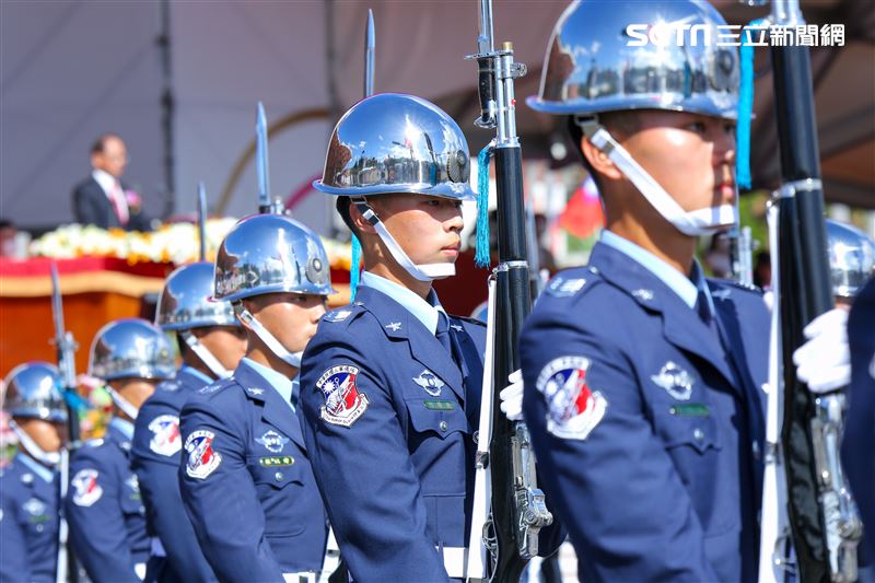 中華民國110年國慶大會。（圖／記者楊澍攝影）