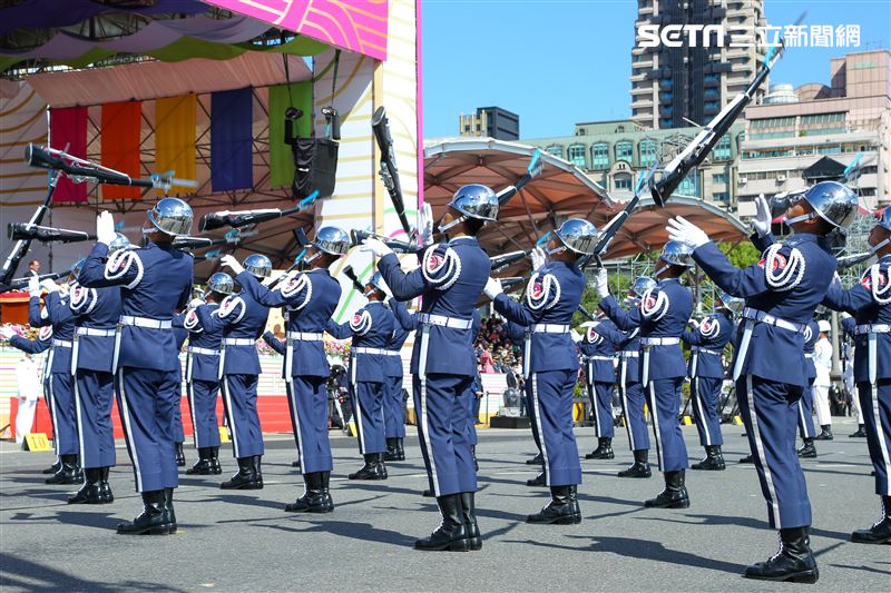 中華民國110年國慶大會。（圖／記者楊澍攝影）
