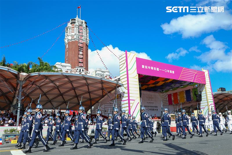 中華民國110年國慶大會。（圖／記者楊澍攝影）