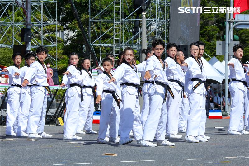 中華民國110年國慶大會。（圖／記者楊澍攝影）