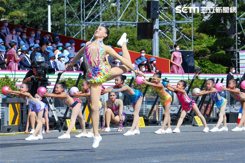 中華民國110年國慶大會。（圖／記者楊澍攝影）