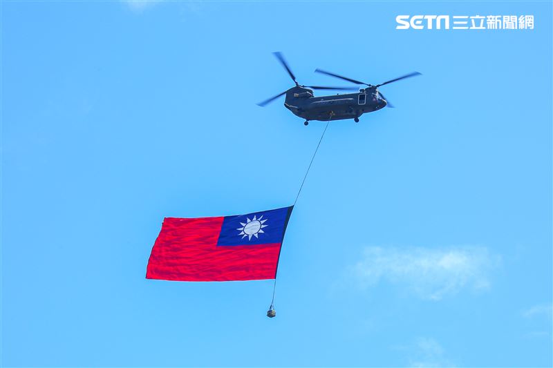 中華民國110年國慶大會。（圖／記者楊澍攝影）