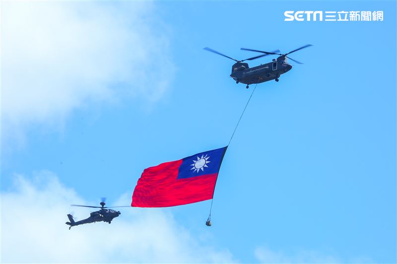 中華民國110年國慶大會。（圖／記者楊澍攝影）