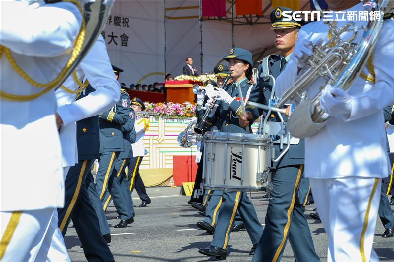 中華民國110年國慶大會。（圖／記者楊澍攝影）