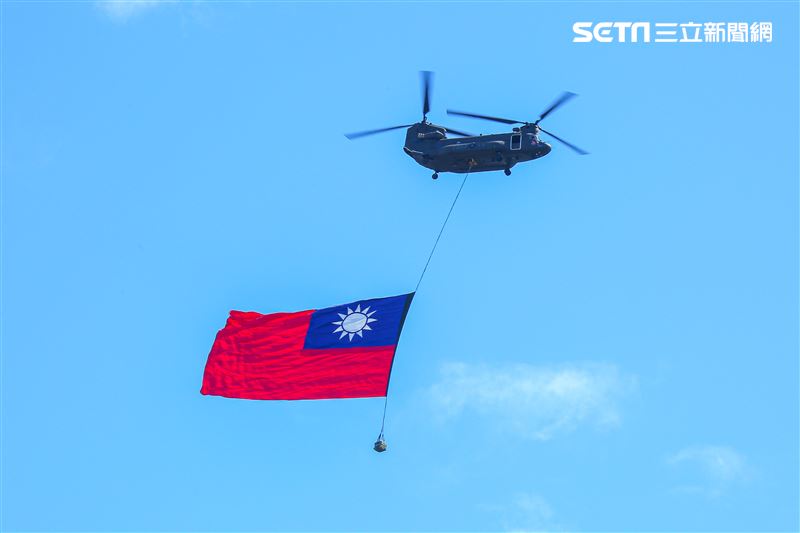 中華民國110年國慶大會。（圖／記者楊澍攝影）