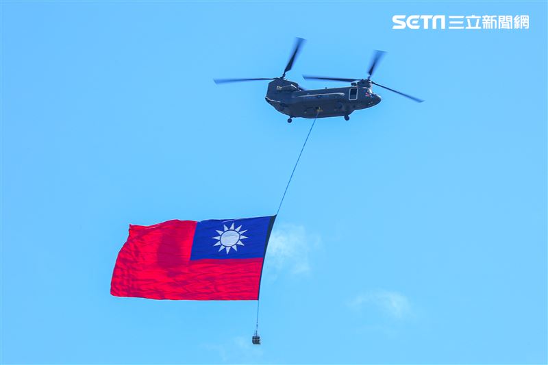 中華民國110年國慶大會。（圖／記者楊澍攝影）