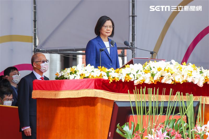 中華民國110年國慶大會。（圖／記者楊澍攝影）