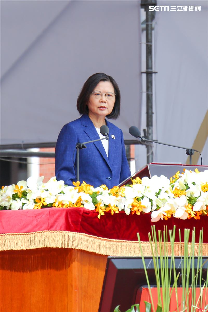 中華民國110年國慶大會。（圖／記者楊澍攝影）