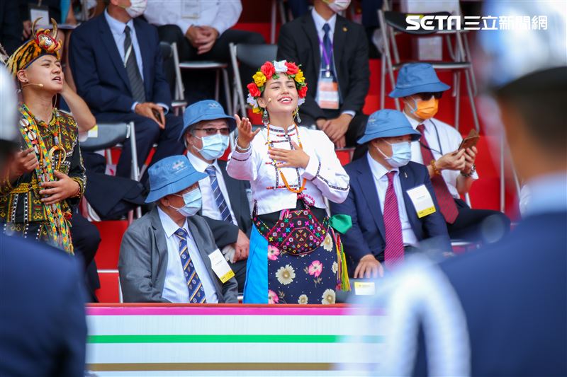 中華民國110年國慶大會。（圖／記者楊澍攝影）