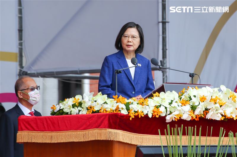 中華民國110年國慶大會。（圖／記者楊澍攝影）