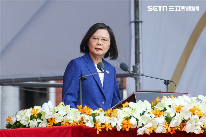 中華民國110年國慶大會。（圖／記者楊澍攝影）