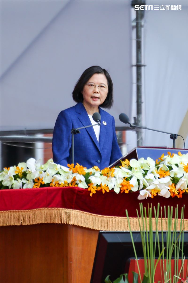 中華民國110年國慶大會。（圖／記者楊澍攝影）