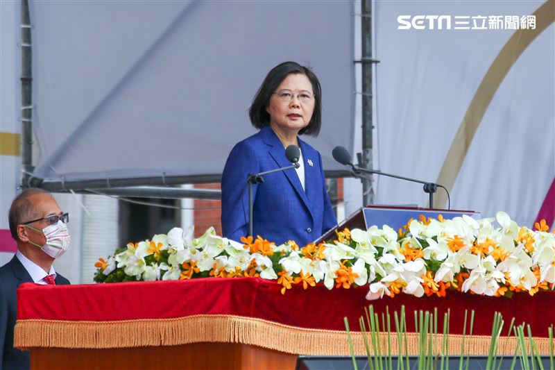 中華民國110年國慶大會。（圖／記者楊澍攝影）