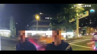 沿路狂按喇叭遭攔　男辱警菜鳥下場慘