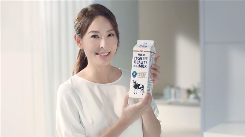 國民女神賈永婕首度代言鮮乳品牌