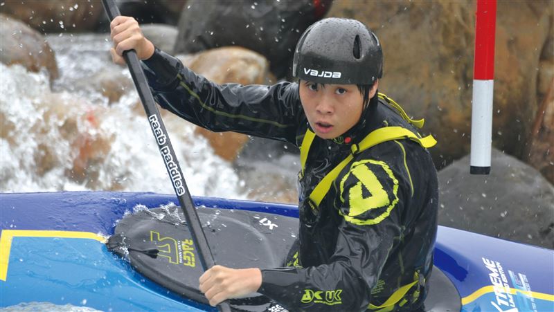 台灣首位進入奧運輕艇項目的代表選手