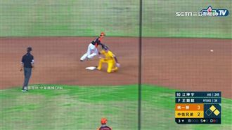 中信兄弟史上首次　沒安打就先賺4分